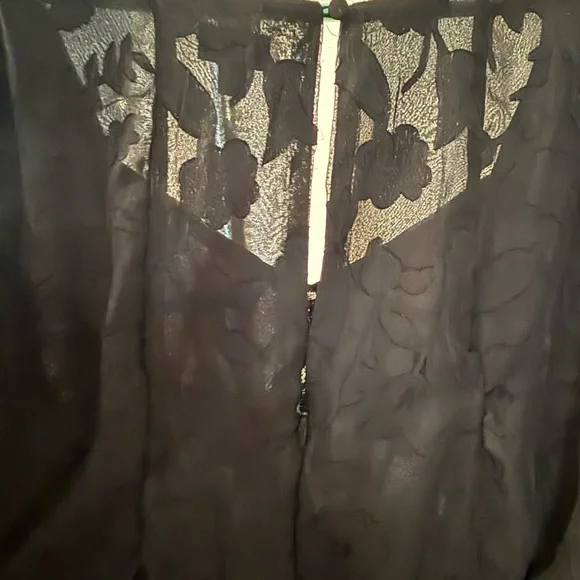 Torrid Black Peplum Blouse - Picture 3 of 5